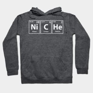 Niche (Ni-C-He) Periodic Elements Spelling Hoodie